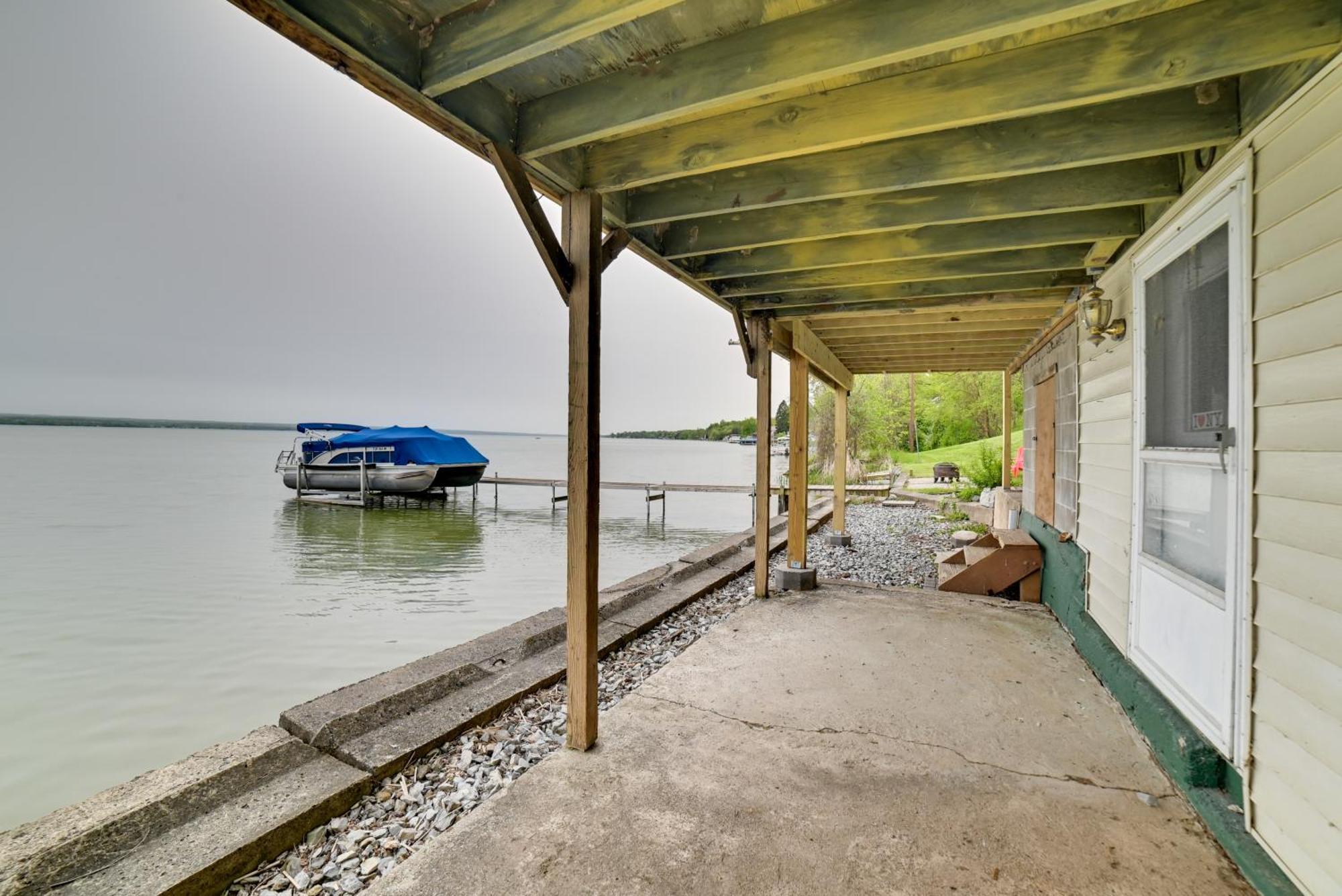 Cayuga Lake Retreat In Seneca Falls With Dock! المظهر الخارجي الصورة