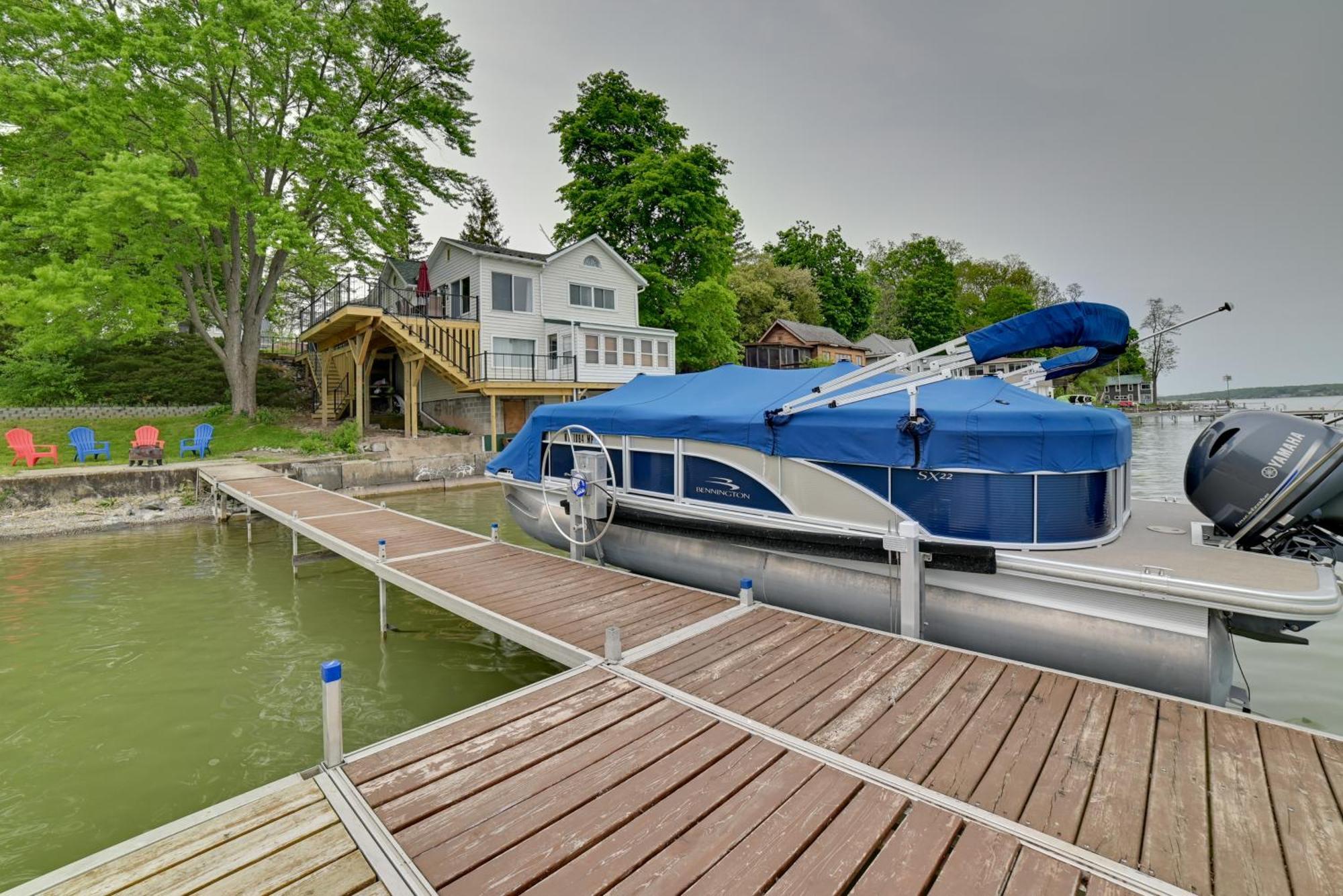 Cayuga Lake Retreat In Seneca Falls With Dock! المظهر الخارجي الصورة